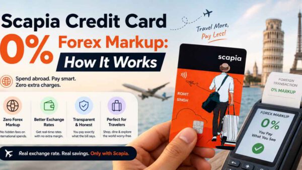 Scapia Credit Card 0% Forex Markup: How It Works
