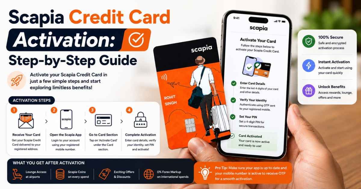 Scapia Credit Card Activation: Step-by-Step Guide