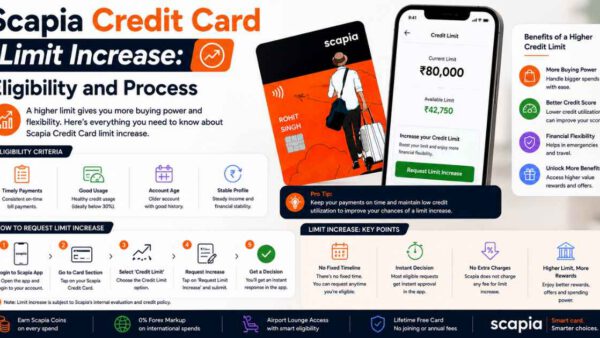Scapia Credit Card Limit Increase: Eligibility and Process