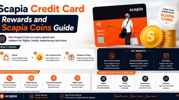 Scapia Credit Card Rewards and Scapia Coins Guide