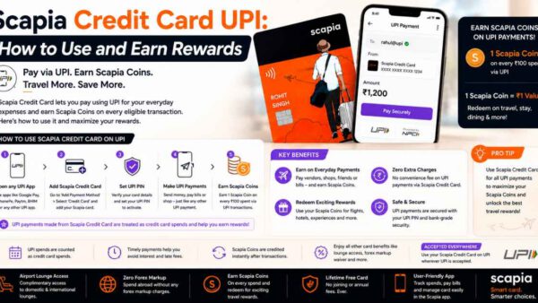 Scapia Credit Card UPI: How to Use and Earn Rewards